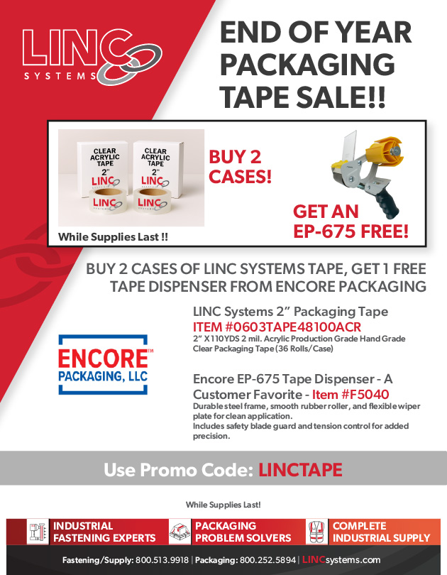 End Of Year Packaging Tape Sale