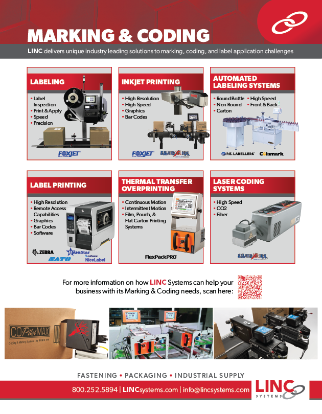 Marking & Coding Line Card