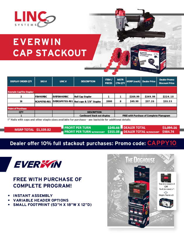 Everwin Captite Planogram