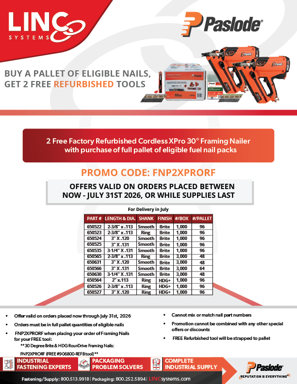 Powermaster Cordless Refurb Promo