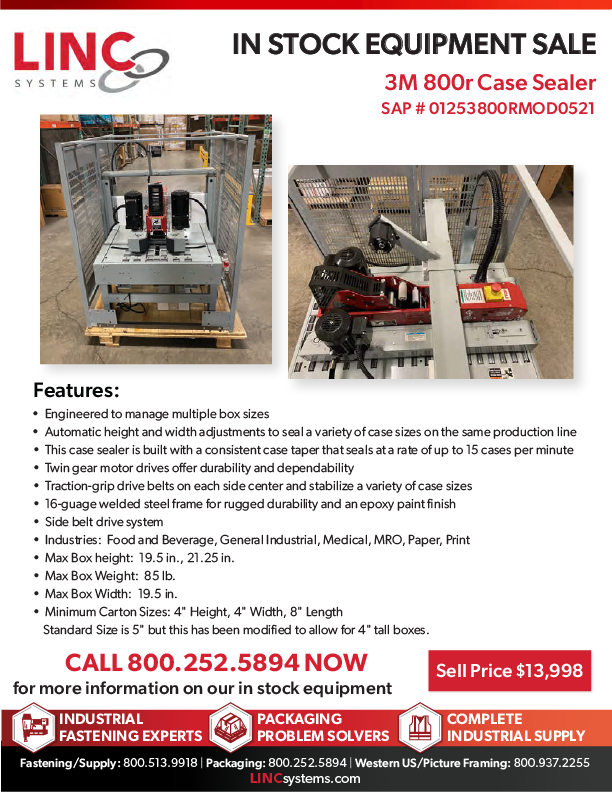 In Stock 3M Case Sealer