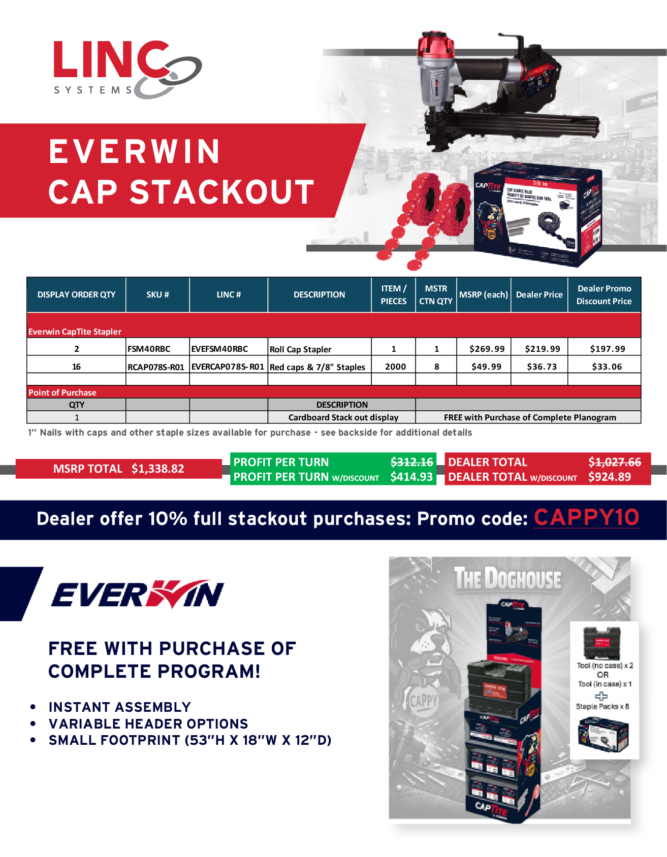 Everwin Captite Planogram